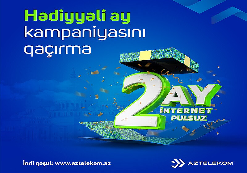 Aztelekom и Baktelecom начали кампанию Hədiyyəli ay