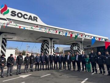 Сдана в эксплуатацию новая АЗС бренда SOCAR