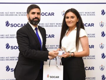 Ровшан Наджаф встретился с принятыми на работу в SOCAR выпускниками БВШН (Фото)